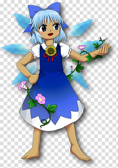 Cirno Hidden Star in Four Seasons Team Shanghai Alice graph, cirno transparent background PNG clipart