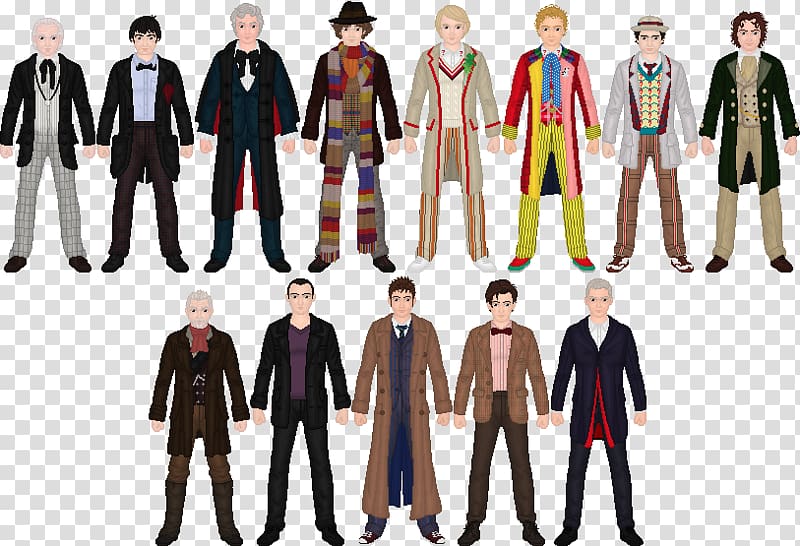Ninth Doctor Tenth Doctor Eighth Doctor Twelfth Doctor, doctor who transparent background PNG clipart