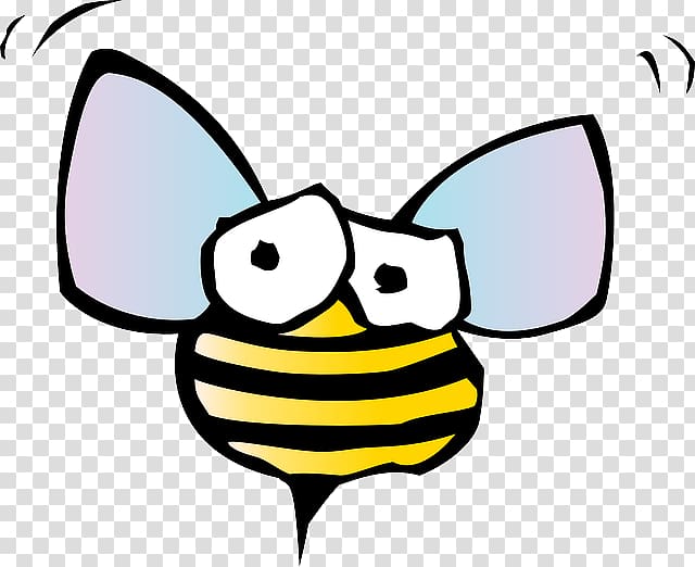 Bugs Bunny Bee Insect Cartoon , honey bee transparent background PNG clipart