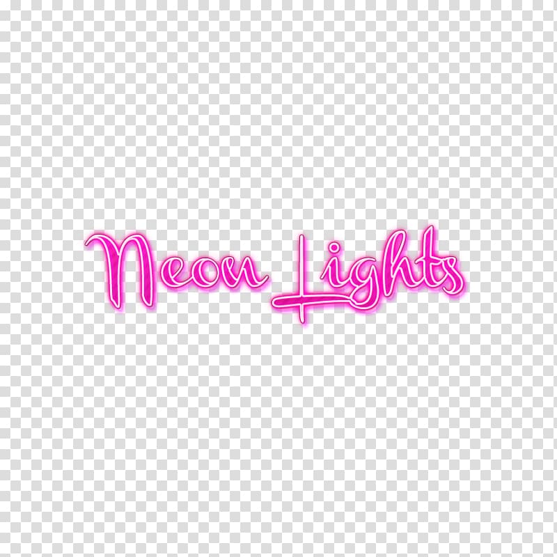 Neon Lights Text Neon lighting, NEON transparent background PNG clipart