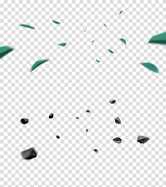 Leaf Green, Green fresh leaves stone floating material transparent background PNG clipart