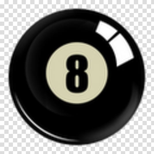 8 pool ball , Eight-ball 8 Ball Pool Magic 8-Ball Billiard ball, 8 Ball transparent background PNG clipart