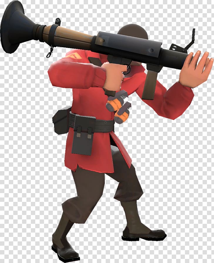 Team Fortress 2 Rocket launcher Soldier Rocket jumping Source SDK, Soldier transparent background PNG clipart