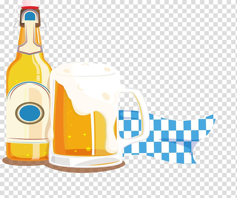 Beer Oktoberfest Baijiu, Gladdening the heart and refreshing the mind of beer transparent background PNG clipart