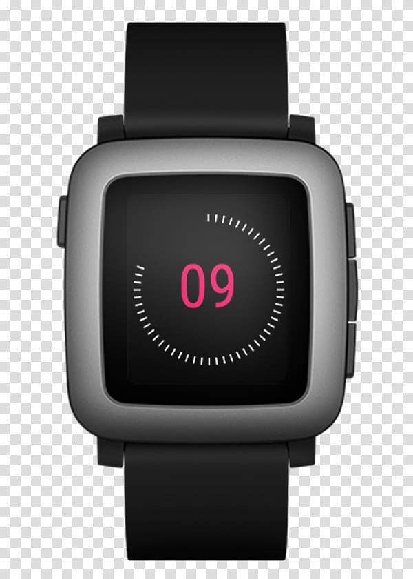 Pebble Time Smartwatch Pebble 2+ Heart Rate, watch transparent background PNG clipart