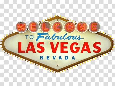 Welcome to Fabulous Las Vegas Nevada signage , Las Vegas Iconic Sign transparent background PNG clipart
