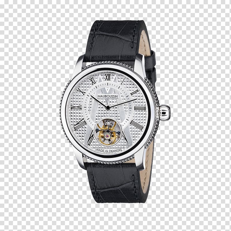 Tourbillon Oris Watch Movement Mauboussin, watch transparent background PNG clipart