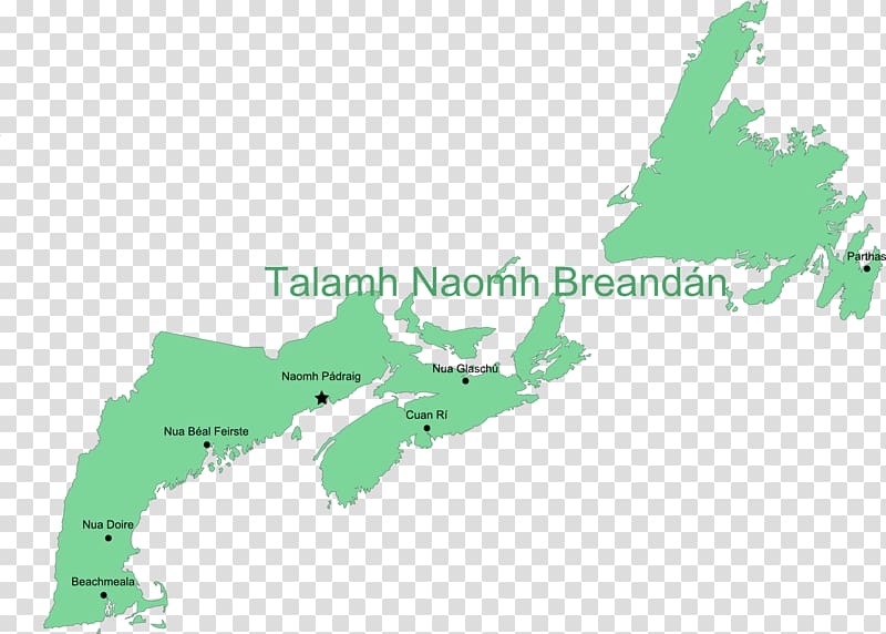 Map Saguenay Stadacona Newfoundland New France, map transparent background PNG clipart