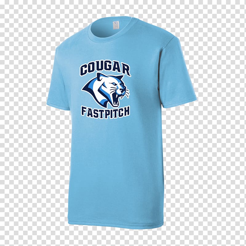 T-shirt Sports Fan Jersey Sleeve Tops, light blue shirt transparent background PNG clipart