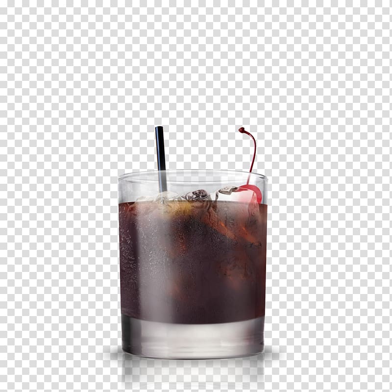 Cocktail Rum and Coke Black Russian Coca-Cola Cherry, cherry transparent background PNG clipart