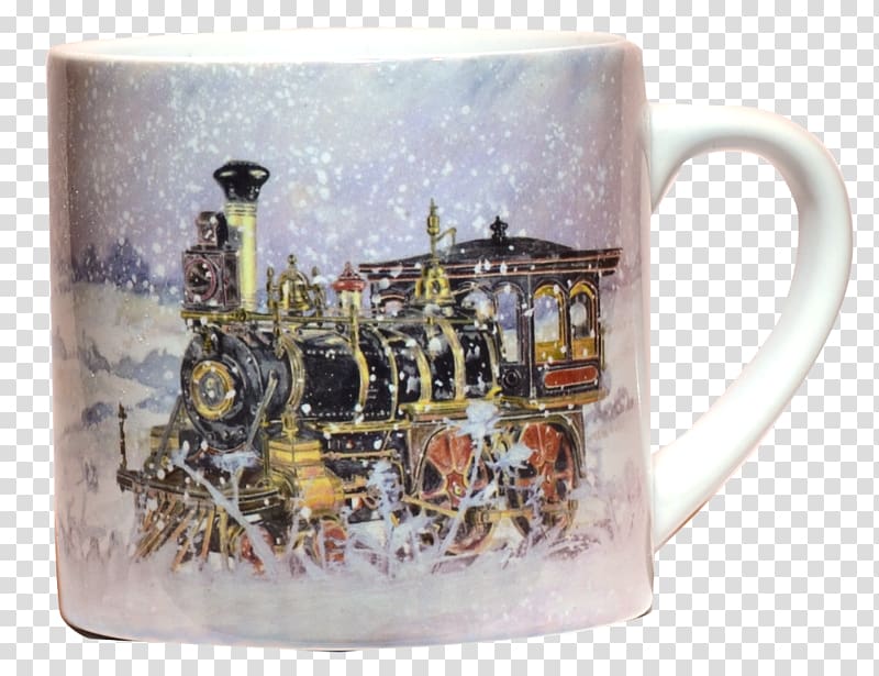 Mug Train Child Christmas Gift, mug transparent background PNG clipart