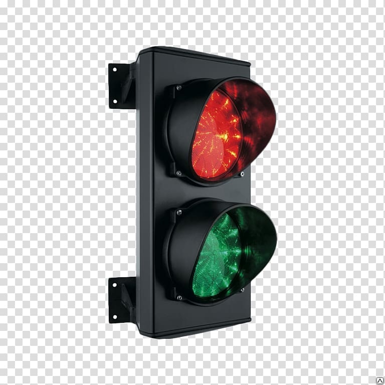 Traffic light Green Red Lamp Light-emitting diode, traffic light transparent background PNG clipart