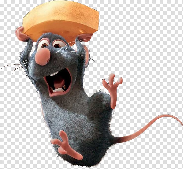 Rattatouile, Ratatouille The Walt Disney Company Film Pixar , rat transparent background PNG clipart