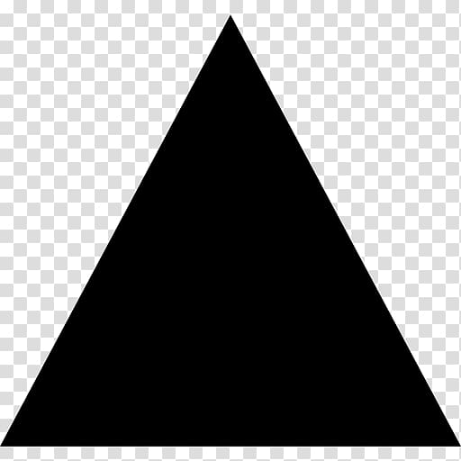 black triangle sketch, Penrose triangle Sierpinski triangle Equilateral triangle, triangle transparent background PNG clipart