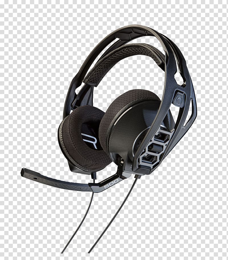 Xbox 360 Wireless Headset Plantronics RIG 500HX Xbox One Headphones, headphones transparent background PNG clipart