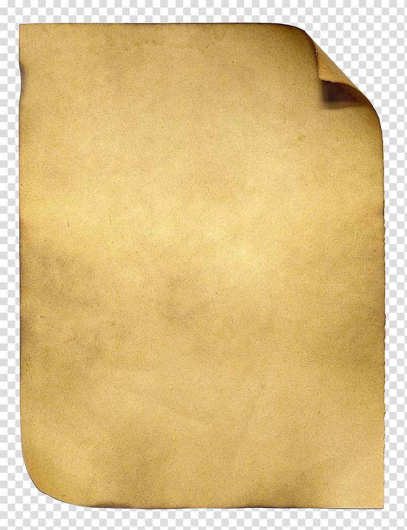 brown printer paper, Paper Parchment Texture mapping, old paper transparent background PNG clipart