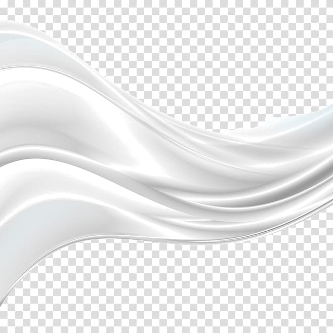 white curve illustration, Black and white Pattern, White milk transparent background PNG clipart