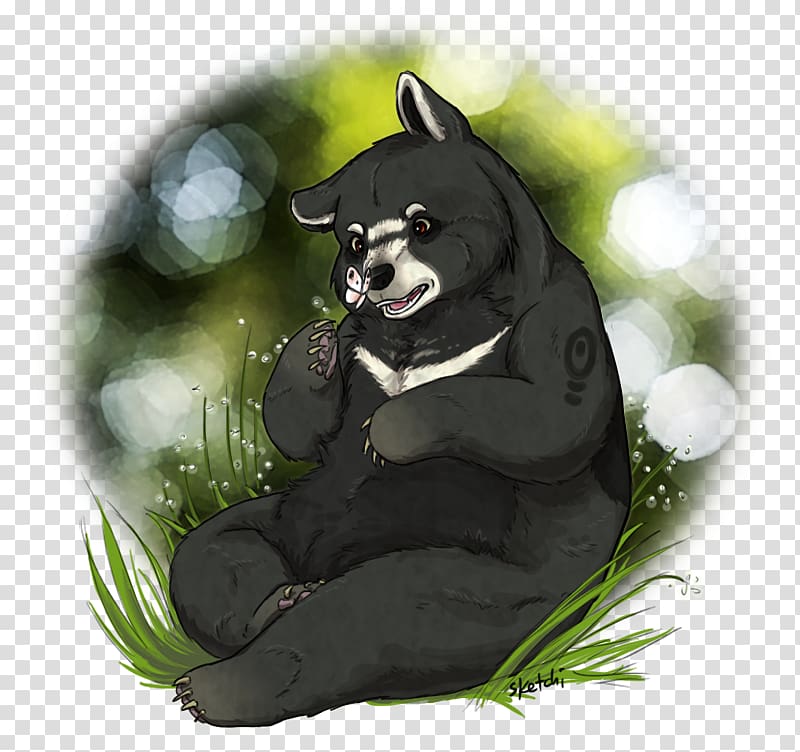 Giant panda Baloo Bear, bear transparent background PNG clipart