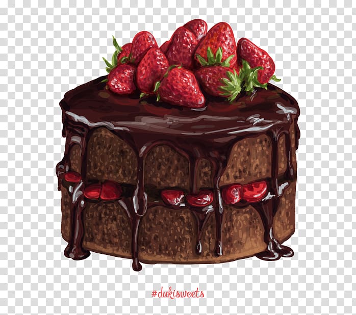 Chocolate cake Birthday cake Layer cake Cupcake Red velvet cake, chocolate cake transparent background PNG clipart