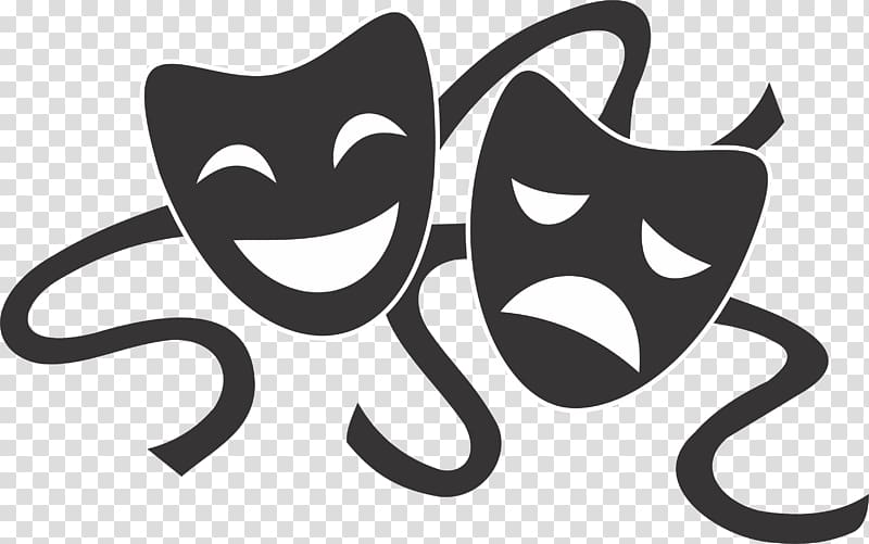 Comedy and Tragedy art, Musical theatre Drama Performing arts The arts, teatro transparent background PNG clipart