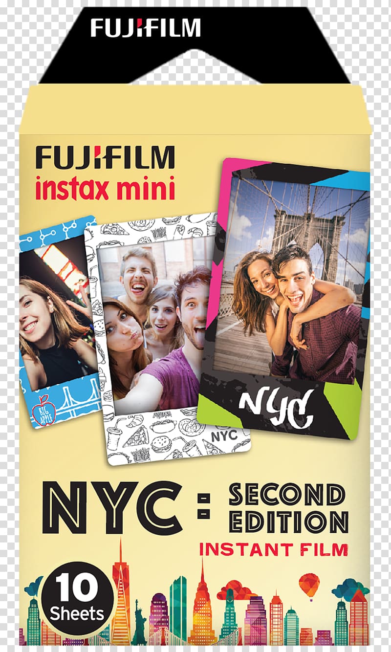 graphic film Instax Fujifilm Instant film , Camera transparent background PNG clipart