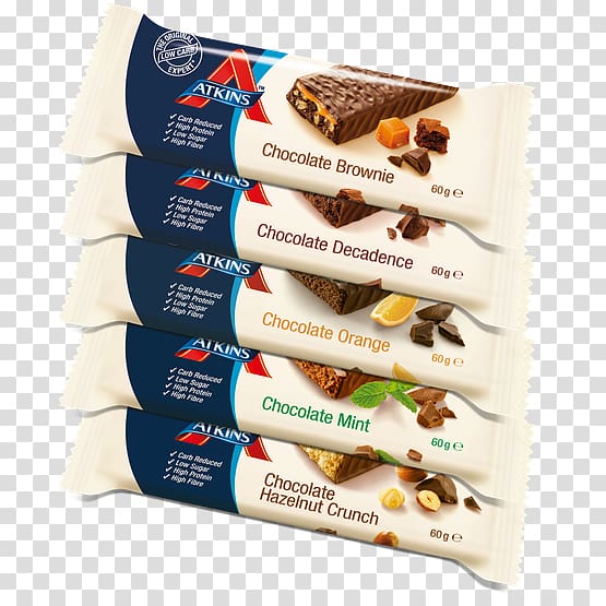 Atkins diet Chocolate bar Dieting Low-carbohydrate diet, hazelnut crisp transparent background PNG clipart