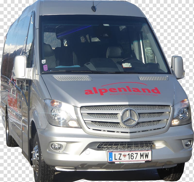 Minibus Travel agency Alpenland KG E. Manfreda & Co Light commercial vehicle, bus transparent background PNG clipart