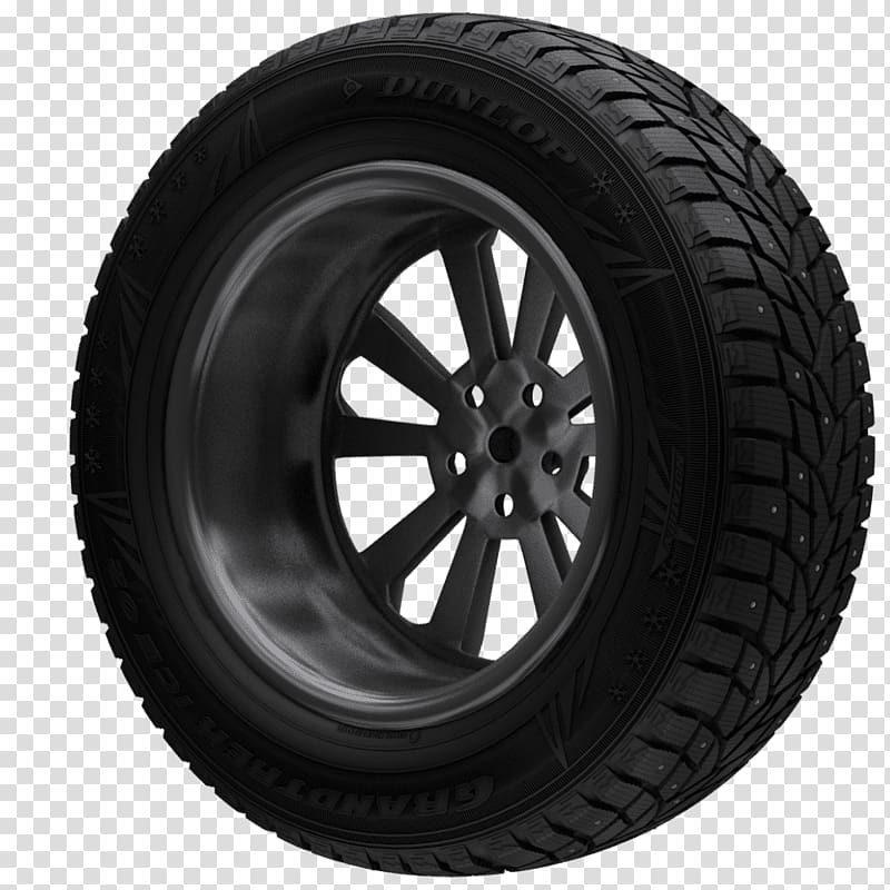 Tread Alloy wheel Tire Spoke, Dunlop Tyres transparent background PNG clipart