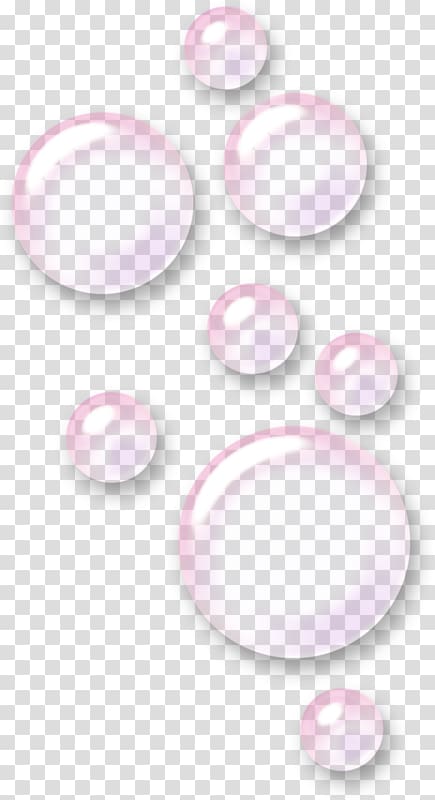 Pink Foam Pattern, Pink Bubble, bubbles illustration transparent background PNG clipart