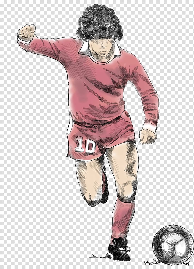 Rabona Shoe Art Homo sapiens, maradona transparent background PNG clipart