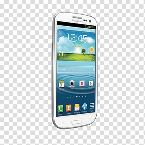 Samsung Galaxy S III Mini Samsung Galaxy S III 16GB SPH-L710 Blue Android, Sprint Smartphone, smartphone transparent background PNG clipart