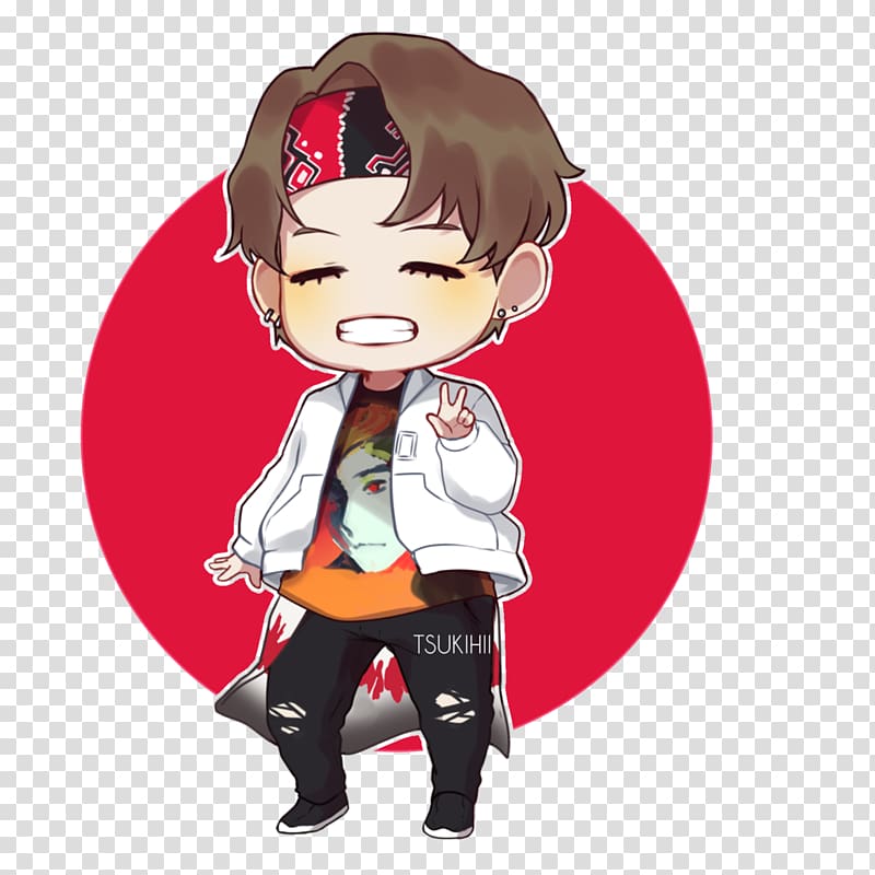 BTS Jeon Jungkook| JK Magazine Photoshoot Chibi | cartoon 