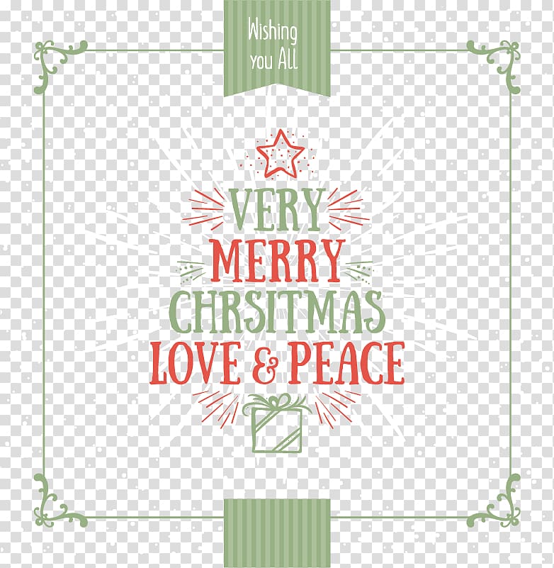 Red and green Christmas background transparent background PNG clipart