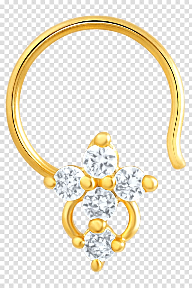Body Jewellery Costume jewelry Nose piercing Cubic zirconia, Jewellery transparent background PNG clipart
