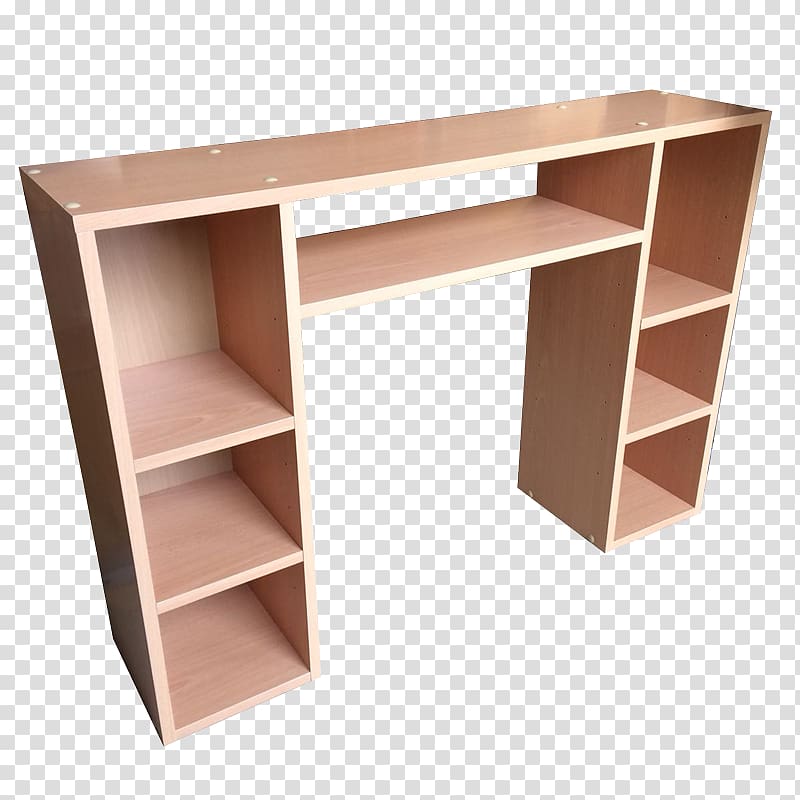 Shelf Angle Desk, legno bianco transparent background PNG clipart