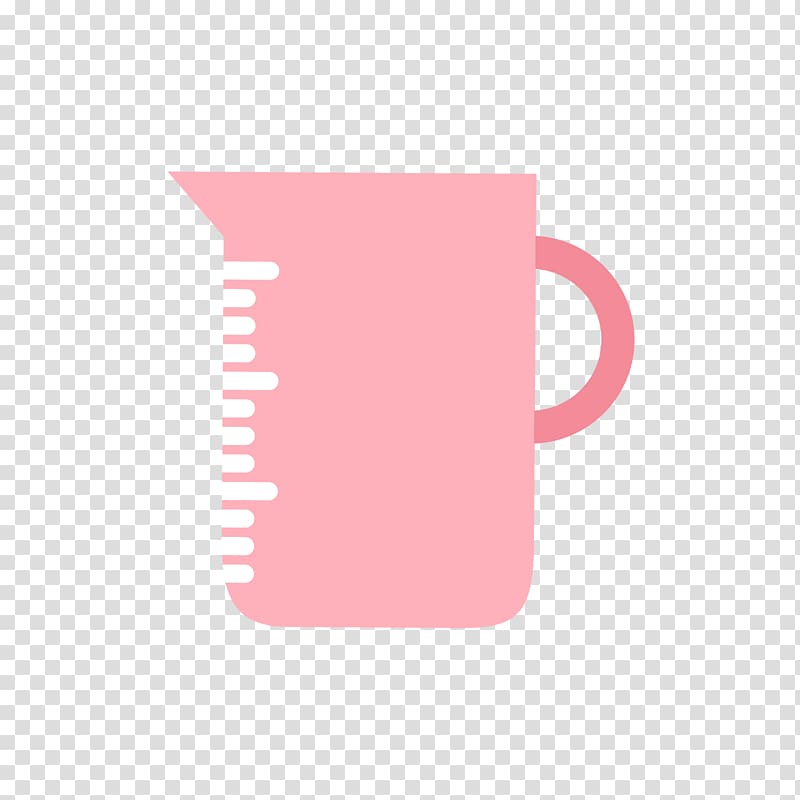 Cup Pink, Pink measuring glass transparent background PNG clipart