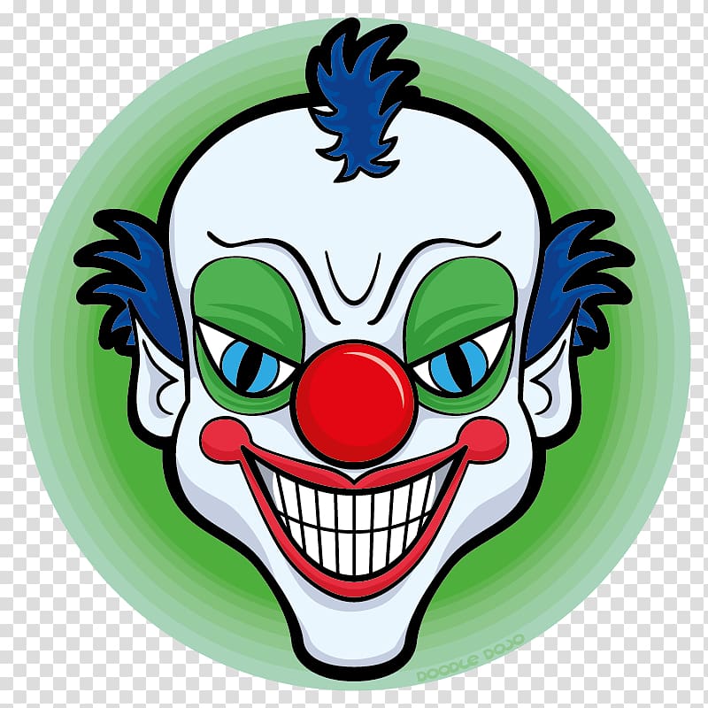 Joker It 2016 clown sightings Evil clown, Zombie Clowns transparent background PNG clipart