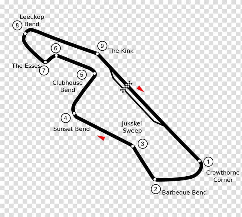 Kyalami 1967 South African Grand Prix 1968 South African Grand Prix Circuit Gilles Villeneuve Racing, rope course track transparent background PNG clipart