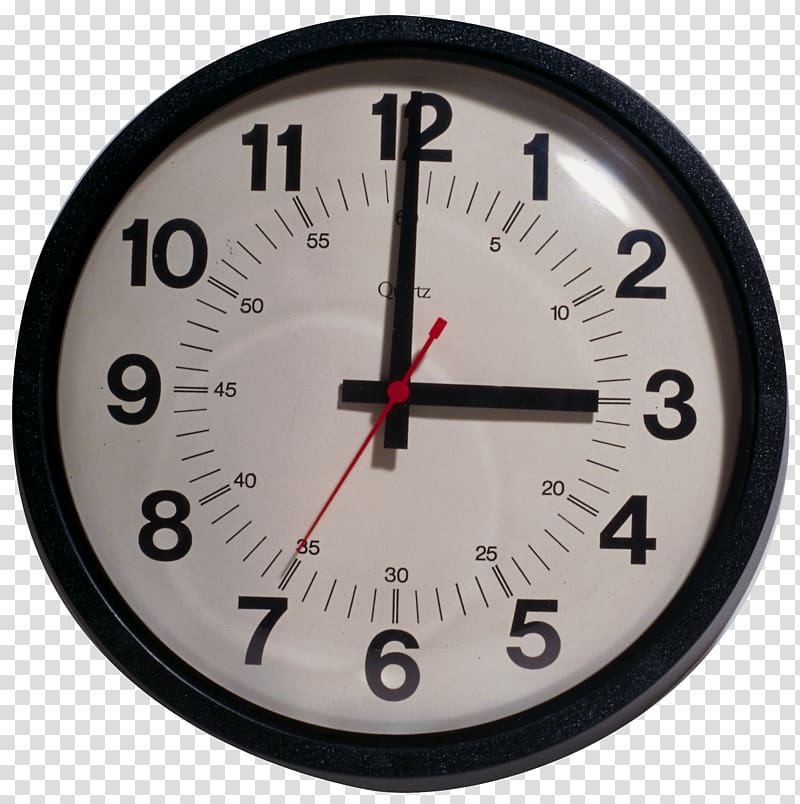 Quartz clock Alarm Clocks Westclox Radio clock, hour transparent background PNG clipart