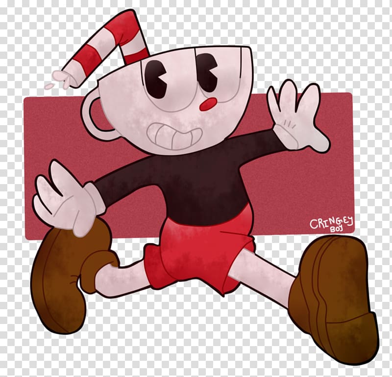 Cuphead Electronic Entertainment Expo 2017 Digital art Fan art, cuphead fanart transparent background PNG clipart