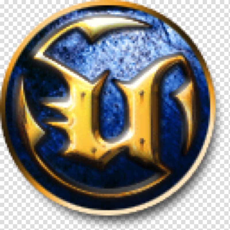 Emblem Badge Cobalt blue Logo, 1999* transparent background PNG clipart