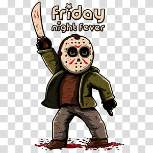 Jason Voorhees Friday The 13th The Game Drawing Art Red Friday