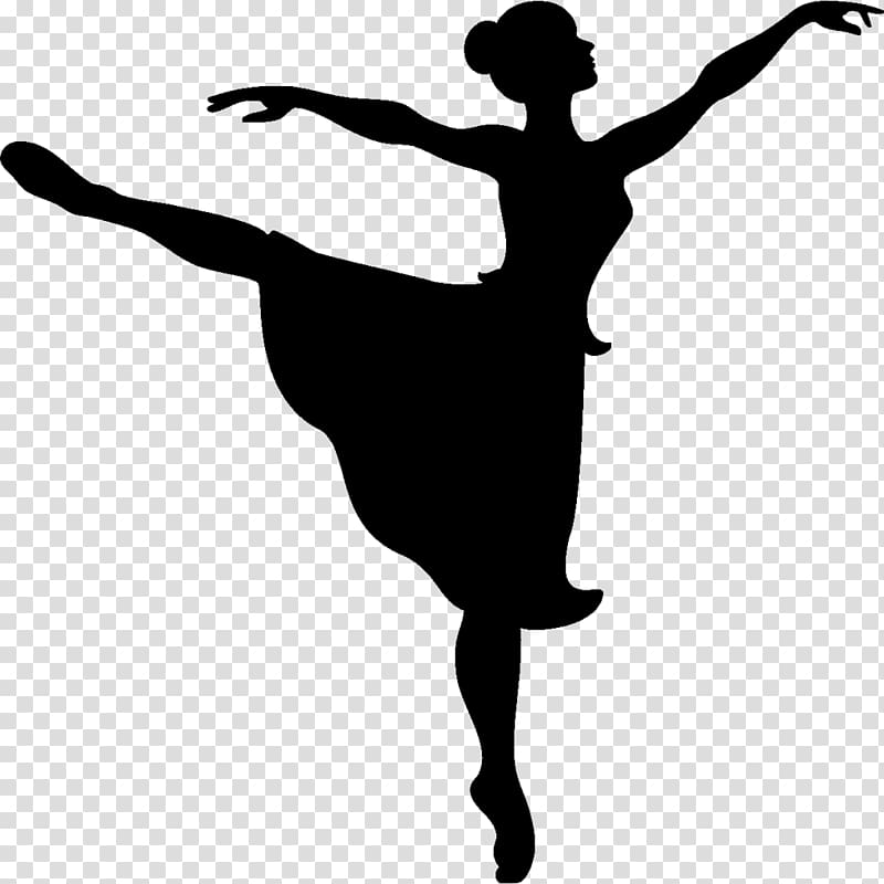 jazz hands dancer silhouette