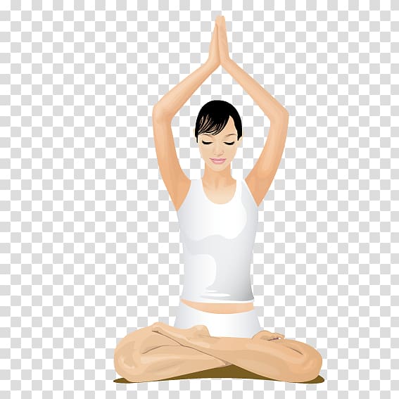 , Cross-legged yoga transparent background PNG clipart