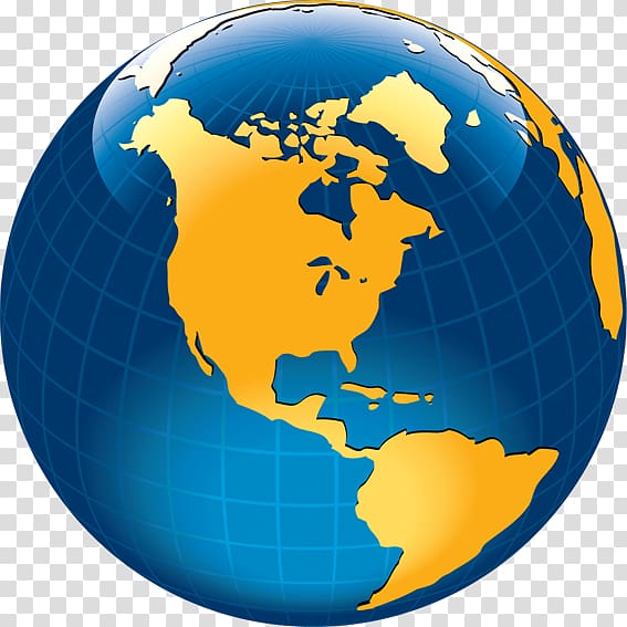 United States World Globe Business, Blue Earth transparent background PNG clipart