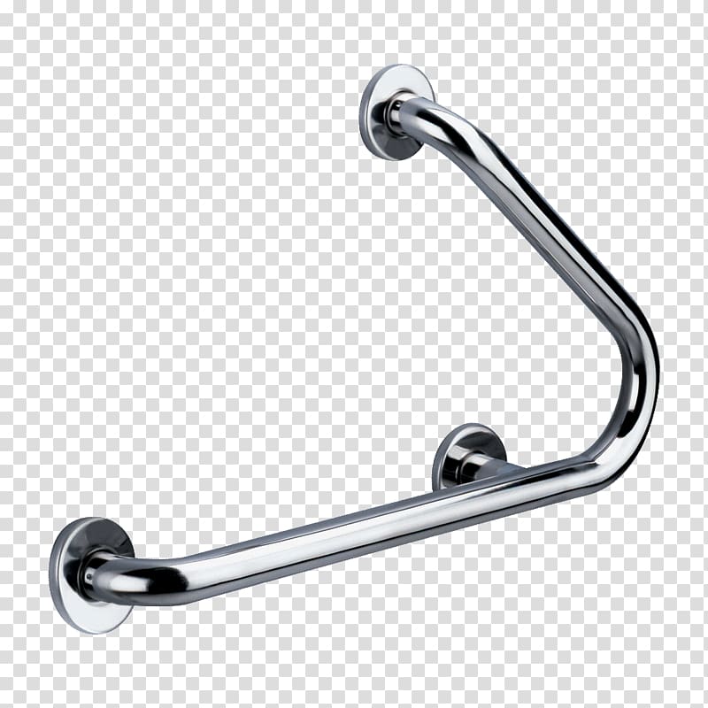 Stainless steel Grab bar Shower Toilet, shower transparent background PNG clipart