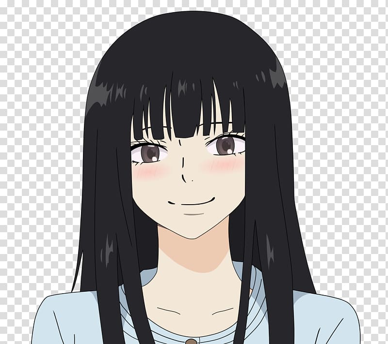 Sawako Kuronuma Kimi ni Todoke Anime Chibi, chimichanga transparent background PNG clipart
