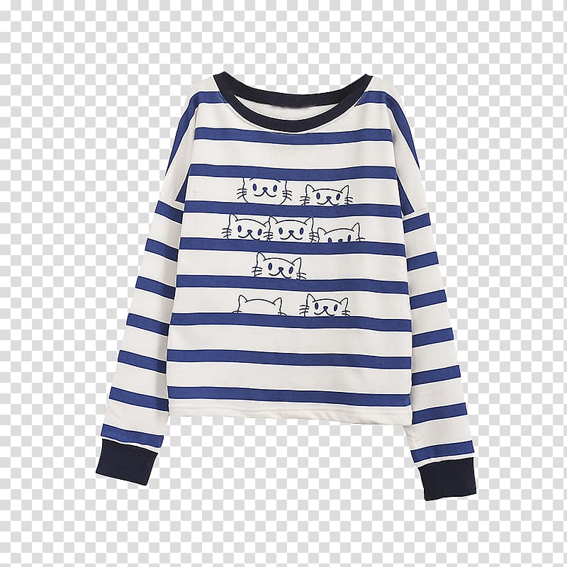 T-shirt Sweater Childrens clothing Dress Overall, Navy striped shirt transparent background PNG clipart