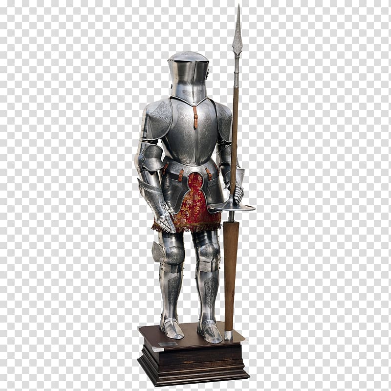 Royal Armoury of Madrid Body armor Middle Ages Helmschmied Knight, knight armour transparent background PNG clipart