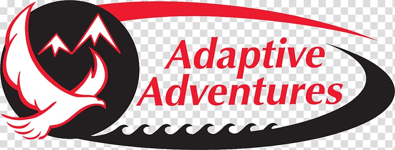 Logo Adaptive Adventures Adventure travel Brand, Adapted PE transparent background PNG clipart